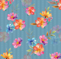 Seamless pattern. Modern and stylish abstract texture.