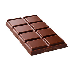 Obraz premium chocolate bar isolated transparent background