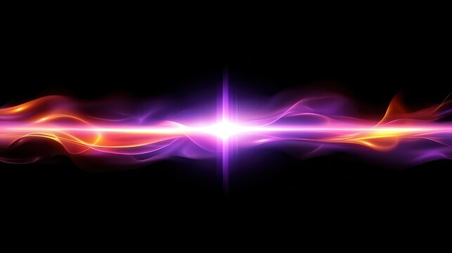 Radiant Flame Fractals in Warm Muted Colors