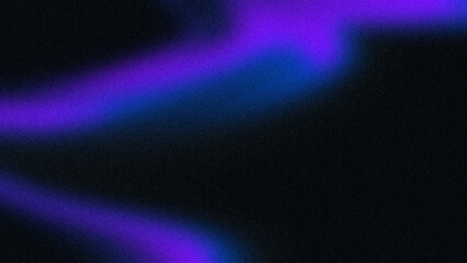 Abstract blue purple on dark background with grainy texture, gradient wavy background, modern horizontal background.