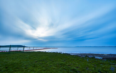 Obraz premium Swan Lake Scenic Area in Guyuan County, Zhangjiakou, Hebei Province, China in summer