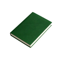 green book isolated on white