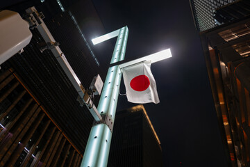 日本国旗　日本橋
