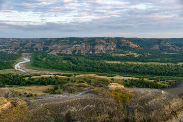 Obraz premium Riverbend Overlook