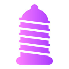 condom gradient icon