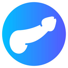 penis gradient icon