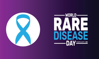 February is World Rare Disease Day background template. Perfect for banners, cards, posters, and social media.
Vector design with text inscription and classic color for a professional look