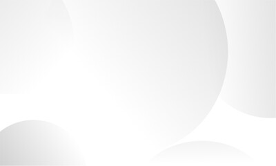 Abstract white gray background, with circle elements. Digital technology concept. Vector illustration, Suitable for covers, posters, banners, headers, websites.