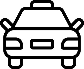 Cab Line Icon