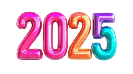 2025 new year celebration invitation modern abstract horizontal design