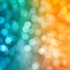 Fototapeta premium Vibrant and colorful bokeh background pattern.