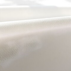 White nonwoven polypropylene fabric texture background
