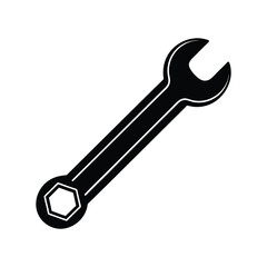 wrench with solid white background 01.eps
