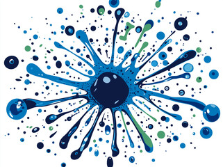 Group of Friends Celebrating Around a Table with Wine, Food, and Flying Confetti – Joyful Outdoor Scene with Natural Light, Modern Architecture, Green Plants, and Cinematic Photography in a Wide-Ang