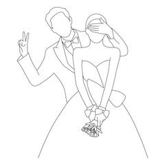 illustration of a person with a gun