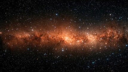 A stunning view of a galaxy filled with stars and cosmic dust, showcasing the universe's beauty.