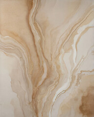 Obraz premium This abstract image uses brown watercolor to create a layered effect.