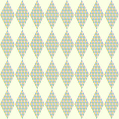 geometric pattern with repeating diamon and shapes in a minimalist style. Use a neutral color palette ofgblack, white, and gray. The pattern should be seamless and elegant, suitable for various design