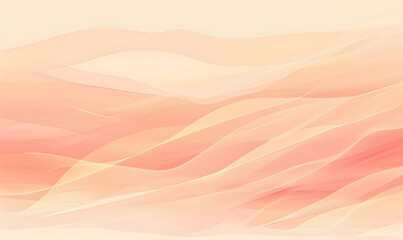 Obraz premium A smooth blend of pale peach and apricot hues, delivering a warm and welcoming feel