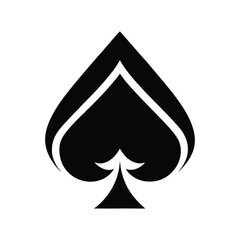 Fototapeta premium playing card logo.eps