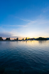 和歌山県　串本からの朝日の風景(2024年12月)