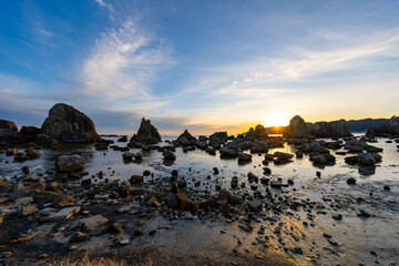 和歌山県　串本からの朝日の風景(2024年12月)