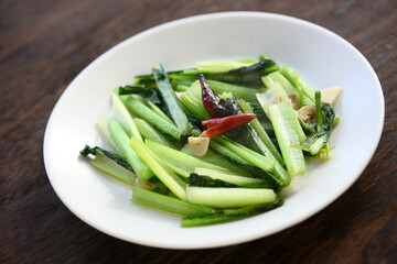 小松菜の青菜炒め