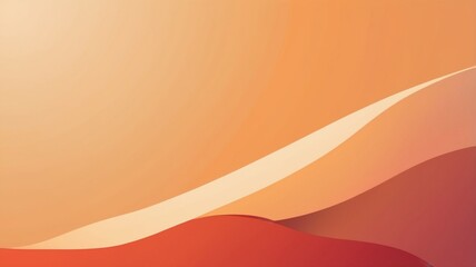 Abstract gradient summer background frame, Warm Colors