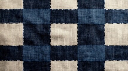 Natural textured linen fabric background for minimalist and rustic designs