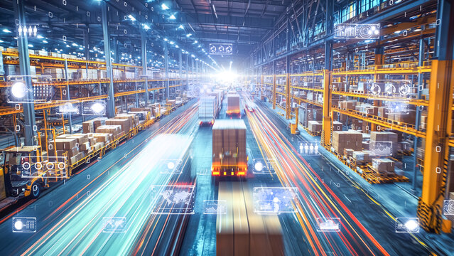 A digital transformation in supply chain logistics
