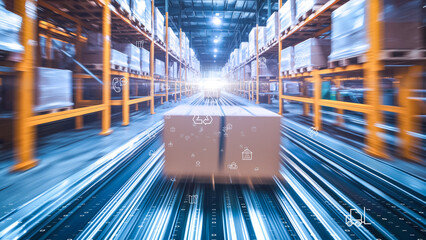 A digital transformation in supply chain logistics