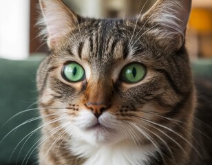 Fototapeta premium close up of cat