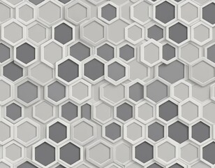 Fototapeta premium seamless pattern with hexagons
