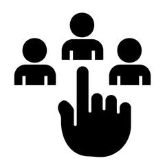 recruitment Solid icon