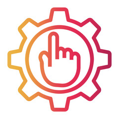 setting Line Gradient Icon