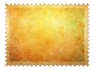 Obraz premium Vintage postcard background, blank stamp, aged paper, grunge texture, retro postal detail, long exposure.