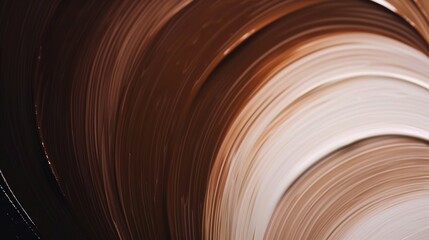 Gradient of mocha mousse color in 2025 presenting a beautiful and elegant look. Soft hues blending seamlessly to create an alluring visual effect. The mocha mousse shade bringing a touch of sophistica