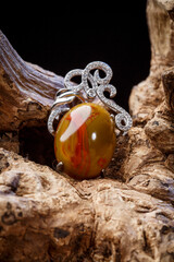 Jade and agate crafts beautifully carved using traditional techniques