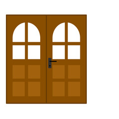 Obraz premium House Wooden door