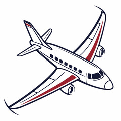 🛫 Download a Free Flight-Themed Vector Illustration for Your Projects!