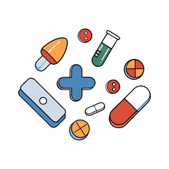 💊 Medical Pills & Capsules Vector – Free SVG & PNG for Pharmacy Designs