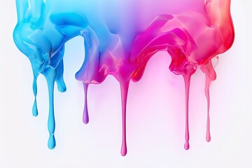 melting gradients a gradient of colors melting and blending toge