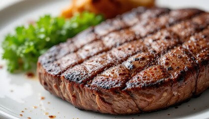 Perfectly Grilled Steak Ready to Delight