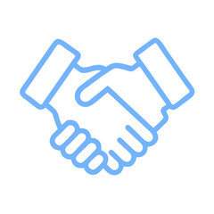 handshake icon vector illustration