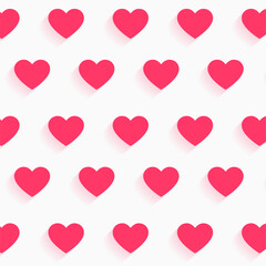 decorative red love heart pattern backdrop for wedding décor