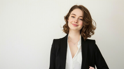 portrait of a woman  smiling 