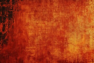 Obraz premium Abstract fiery orange and red grunge texture background.