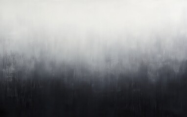 Fototapeta premium A highly detailed monochrome background where the gradient subtly moves from a dark charcoal gray at the top, fading into a much lighter, almost silver shade at the bottom. 
