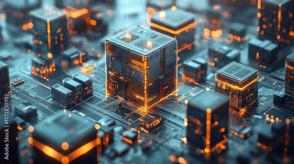 Leinwandbilder Exploring edge computing with interconnected device standards in smart environments a comprehensive overview