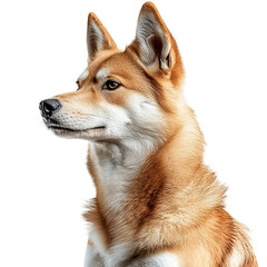 close up portrait of a dog